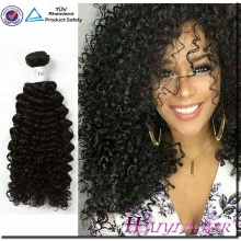 En gros 100% Vierge Brésilienne Cheveux Bundles Kinky Bouclés Cheveux Humains Couleur Naturelle Cheveux Humains